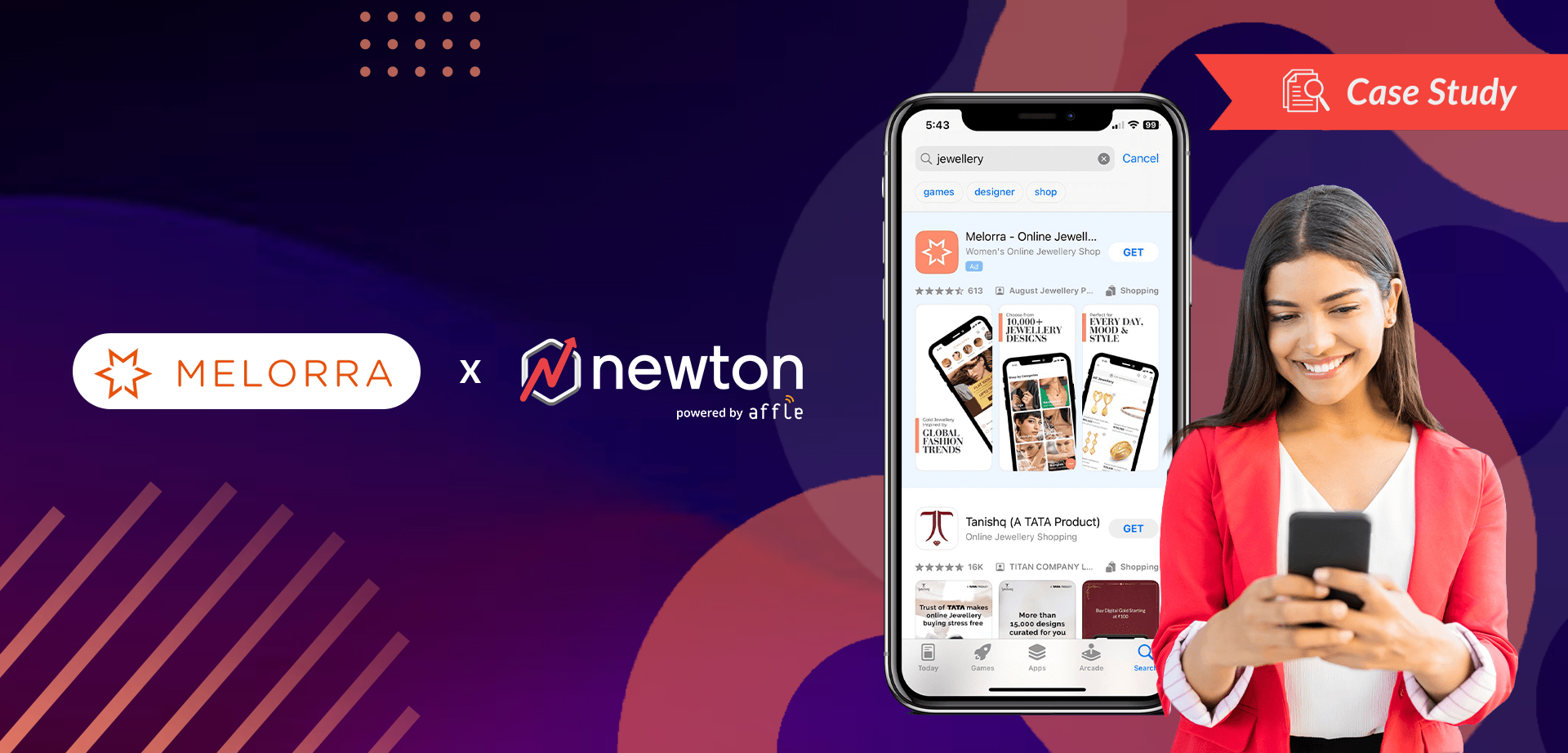 Melorra improved reach and visibility by 1.5X using Newton’s keyword recommendations
