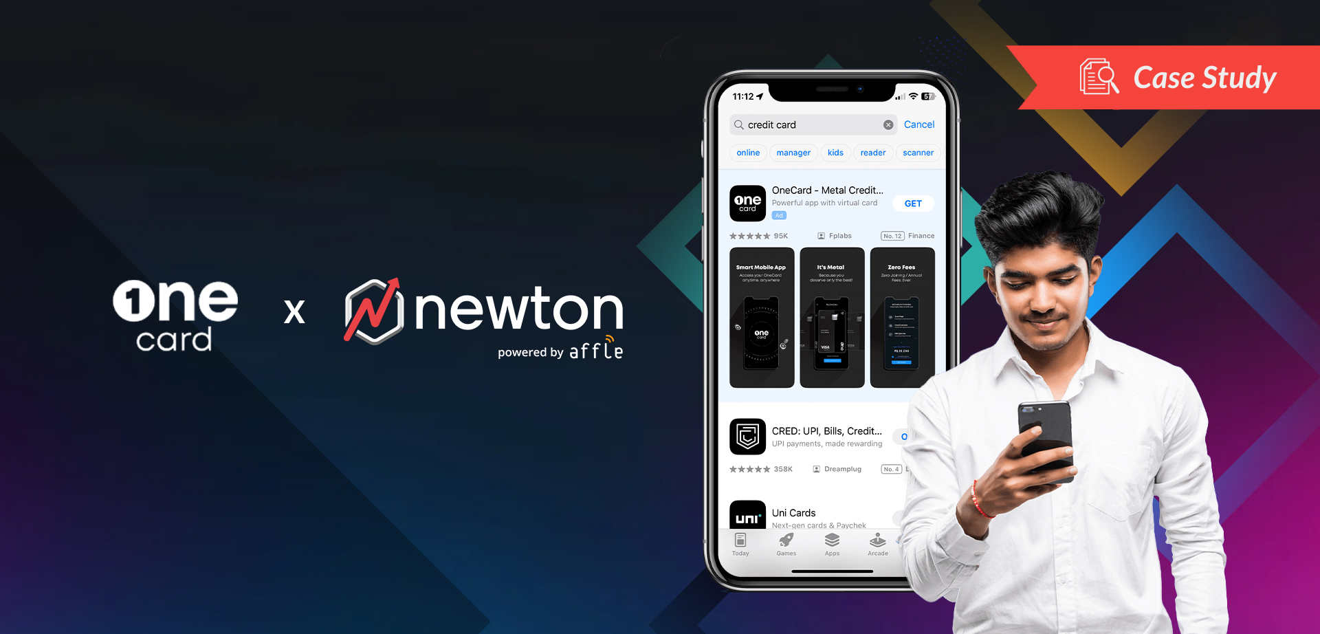 OneCard improved card activation rates by 204% using Newton